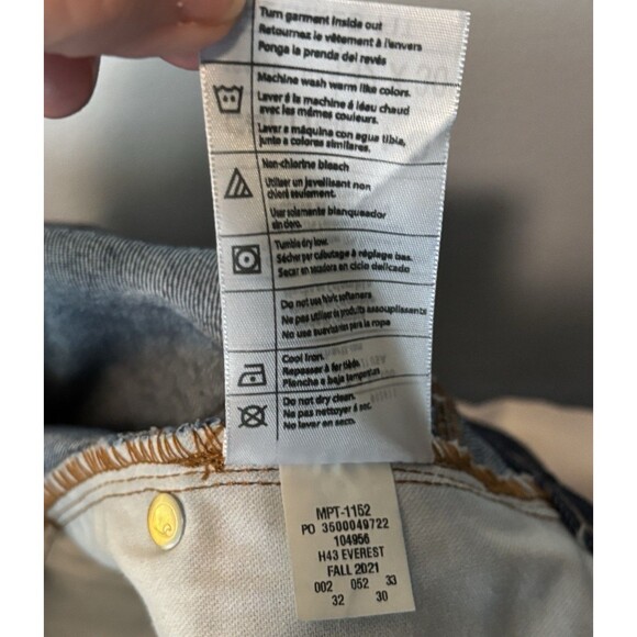 Carhartt Force Relaxed Fit Dark Blue Mens Denim 5 Pocket Jean 32x30 - Picture 7 of 7